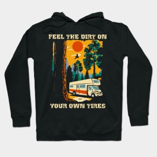 Funny quote camping rv motorhome saying trailer camping Hoodie